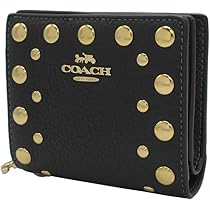 完売品　COACH コーチ 二つ折り財布 リベット スナップウォレット Amazon | [コーチ] 財布 二つ折り財布 リベット スナップ