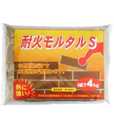 Amazon.co.jp: 耐火モルタル SK#-32 耐火レンガ用目地材 25kg入り