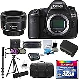 Canon EOS 5DS Digital SLR Camera 50.6 MP Full-Frame CMOS Sensor (Body) With Canon EF 50mm f/1.8 STM 