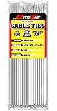 Pro Tie N8HD100 7.9-Inch Heavy Duty Standard Cable Tie Natural Nylon 100-Pack [並行輸入品]