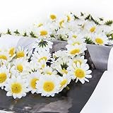 haibei ガーベラ 造花 花びら 雛菊 インテリア 結婚式用 (花のみ)100枚入り