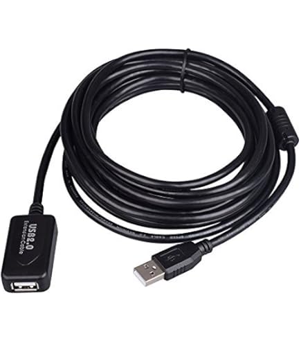 Amazon.co.jp: Enhong USB2.0 オス/メス 延長ケーブル 5m-30m (20m