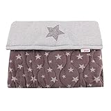 Universal Baby Stroller Cosytoes Liner Buggy Padded Luxury Footmuff ( Grey Star) by Minene