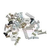 KSSA 互換品 NEW 3DS LL / 3DS / 3DS LL 本体 ネジ スクリュー セット 修理 補修 交換 互換 部品 保守 パーツ (3DS LL)