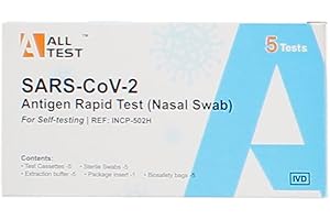 ALLTEST SARS-CoV-2 Antigen Rapid Test (Nasal swab) (5 tests)