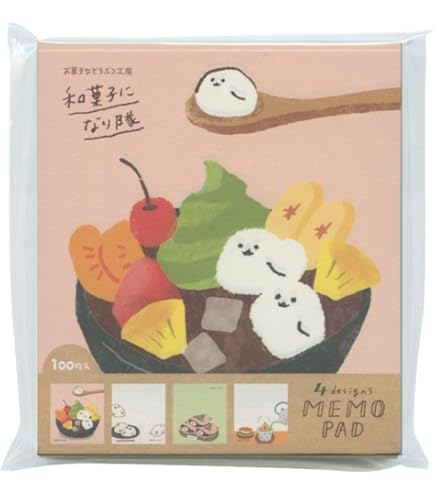 Amazon.co.jp: 古川紙工 メモパッド トコロコムギ sweets LM303