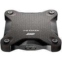 I-O DATA ポータブルSSD 960GB 耐衝撃 軽量 PS4/PS4 Pro/Mac対応 USB3.1(Gen1) SSPH-UT960K/E ブラック