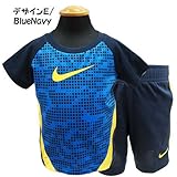 NIKE ナイキ ベビー Tシャツ カットソー ショートパンツ トレーニングウエア 上下セット - デザインE/9/12M＝75～80cm