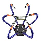 6フレキシブルアームで多目的溶接修理スタンド溶接アセンブリのハンドツールは、PCBボードはんだ付けツール