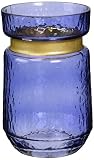 Torre & Tagus 902136A Rain Glass Vase, Blue, Short by Torre & Tagus