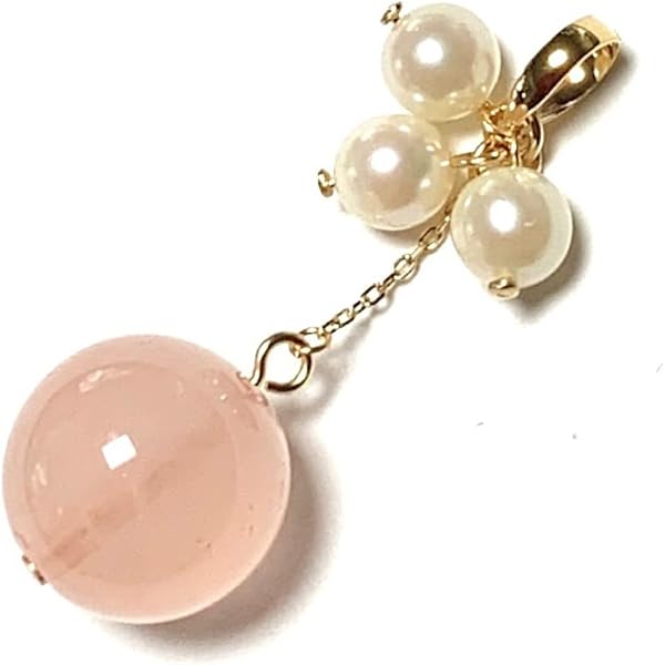 K18+本真珠 ペンダントヘッド Amazon.co.jp: [K.jewel] K18 アコヤ本真珠 ハート ペンダント