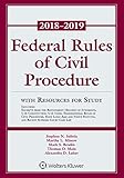 Federal Rules of Civil Procedure: 2018-2019 Statutory Supplement with Resources for Study (Supplements)