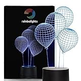 一意クリスマスギフトアイデアナイトライト7色LED Does Not Getホットby rainbolights Ideal in a Darkコーナーを作成するWow効果A Great Gift I