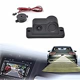 CAIRUTE? Night Vision 2 in 1 Car SUV Reverse Parking Radar + Auto Rear View Backup 170 Degree Wide V