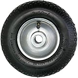 シンセイ 空気入れタイヤ<車のみ>太軸 200mm 軸20x99