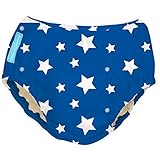 Charlie Banana Best Extraordinary Reusable Training Pants (Small, White Stars on Blue) by Charlie Ba
