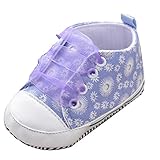 Zhhlinyuan 安定した品質 Toddler ベビー Girls Soft Anti-slip Soled Canvas Floral Shoes Sneaker GL009
