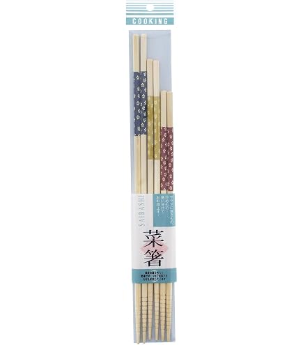 Amazon｜イシダ 日本製 箸 菜箸 カブキ すべり止め 2P 33cm｜箸