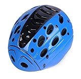 クールスタイル超軽量 高剛性 自転車用 サイクリング ヘルメット 子ども 用 キッズ 幼児 自転車サイクリングヘルメット 調整可能 (ブルー)
