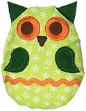 Kathe Kruse 3.5'' Stuffed Rattle, Green Owl by Kﾃδεつ､the Kruse [並行輸入品]