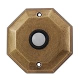 Vicenza Designs D4011 Archimedes Octagon Style Doorbell, Antique Brass by Vicenza Designs
