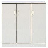 ローシューズボックス(下駄箱) 幅90cm×奥行38cm×高さ92cm 日本製 ホワイト(白) 【PLAZA2】プラザ2 【完成品】【代引不可】 生活用品 インテリア 雑貨 インテリア 家具 収納家具 シューズラック シューズボックス to