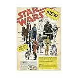 [スモール・プラネット] ポスターステッカー スターウォーズ ヴィンテージ