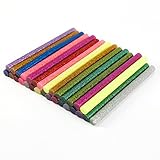 無毒・秒速接着・安定性 カラフルグルースティック ホットメルト 接着剤 30本入り 7mm x 10cm 御手作り/作業/部品接着