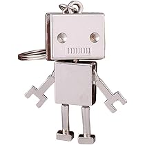 【Yoshi様限定】新品 シルバー925 キーホルダー セット(2個) Amazon.co.jp: 2個セット かわいい ロボット キーホルダー 2個
