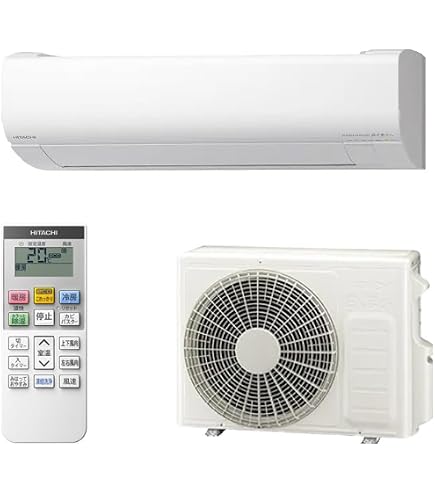 Amazon | 日立(HITACHI) エアコン 8畳 RAS-MJ2525S 2025年 スター