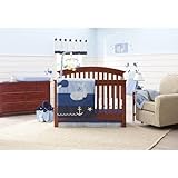 Nautica Kids Brody Nursery Bedding Collection (4-Piece Comforter Set) by Nautica Kids