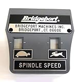 Bridgeport BP 11182912 Speed Changer Nameplate [並行輸入品]