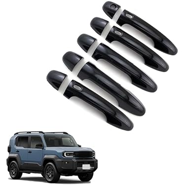ABS外装パーツドアハンドルカバーアクセサリーVW AMAROK 2023+ 4X4カースタイリングマットブラックカバープロテクター New VW Amarok MK2 2023+ Black Door Handle Protector Covers | Predator4x4