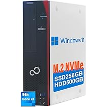 Windowsデスクトップ Fujitsu ESPRIMO D588/T i7 8700 GTX1650 Amazon.co.jp: 【整備済み品】 デスクトップパソコン 富士通 ESPRIMO