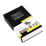HOMDOX-XT Home Security Dictionary Safe Book Diversion Lock Hidden Box with Combination Lock, Full S