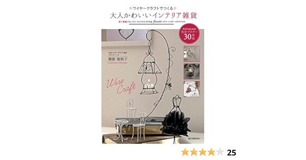 ワイヤークラフトでつくる 大人かわいいインテリア雑貨 原寸型紙ではじめてでもできる30作品 身和子 栗原 本 通販 Amazon