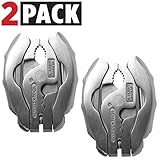 Swiss+Tech ST50016M2 Micro Pocket Multitools (9-in-1) for Camping, Outdoors, Hardware - 2 Pack, Poli