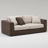 style proposer (スタイルプロポーザ) DAISY 3人掛けソファ ソフトタイプ ラフブラウン