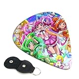 プリキュア エレキギター ベース用ピック ウクレレ ギター 弦楽器 アニメ ファッション 音楽愛好家 人差し指楽器ピック 6個パック