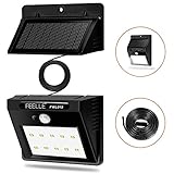 10 LED ソーラーライト FEELLE センサーライト 人感センサー 太陽発電 分離可能な...