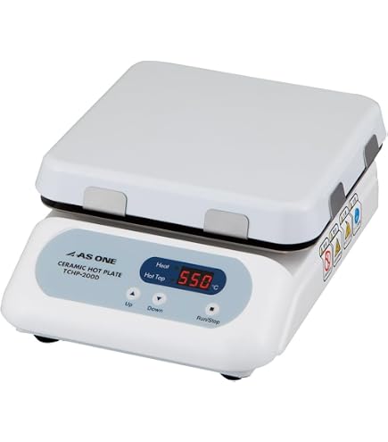 Amazon | アズワン セラミックホットプレート デジタルタイプ 550℃ 175
