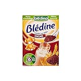 Bledina Bledine Cereals for Baby Cocoa Flavour 6mth+ (500g) 赤ちゃんのココア風味6Mth +用bledinaのbledine用シリアル（ 5