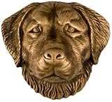 Golden Retriever Dog Knocker – ブロンズ