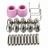 Farmunion 24PCS SG-55 AG-60 WSD-60 Plasma Cutter Cutting Torch Tip Nozzles Consumables Kit [並行輸入品]