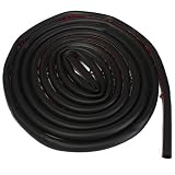 Sndy 4m D 形車トラックモータードア中空ゴムシール天気ストリップ14x12mm