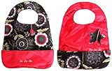 Ju-Ju-Be Neat Baby Diaper Bib (Lotus Lullaby) by Ju Ju Be