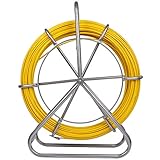 FAHKNS 165048-5354-1449243531 グラスファイバーフィッシュテープ イエロー