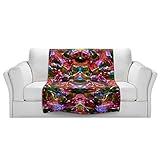ブランケットウルトラソフトFuzzy 4サイズ！DIANOCHEデザインからby Julia Di Sano Enchanted Forest LホームDecor Unique Designer芸術的