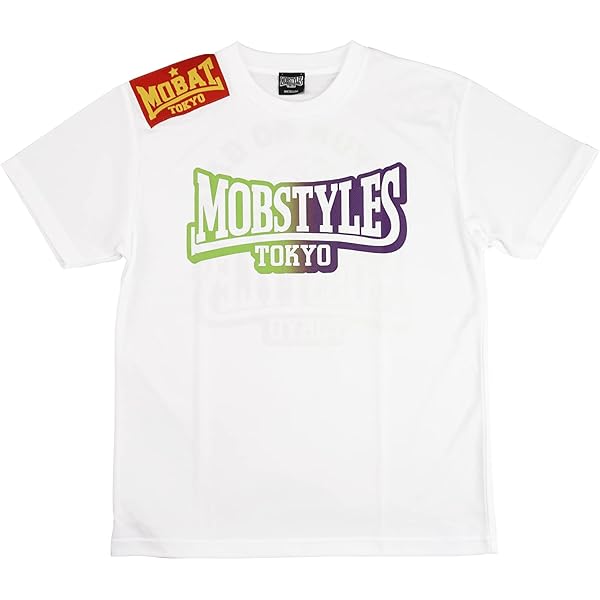 Amazon.co.jp: （モブスタイル） MOBSTYLES ロゴ Tee DRY/速乾ドライT