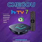 2025 HTV8 H8 Brazil TV BOX HTV Box 8 New Year New Hardware Technology with Quad cores Highspeed Wi-Fi 2GB+16GB Todos os canais Brasileiros